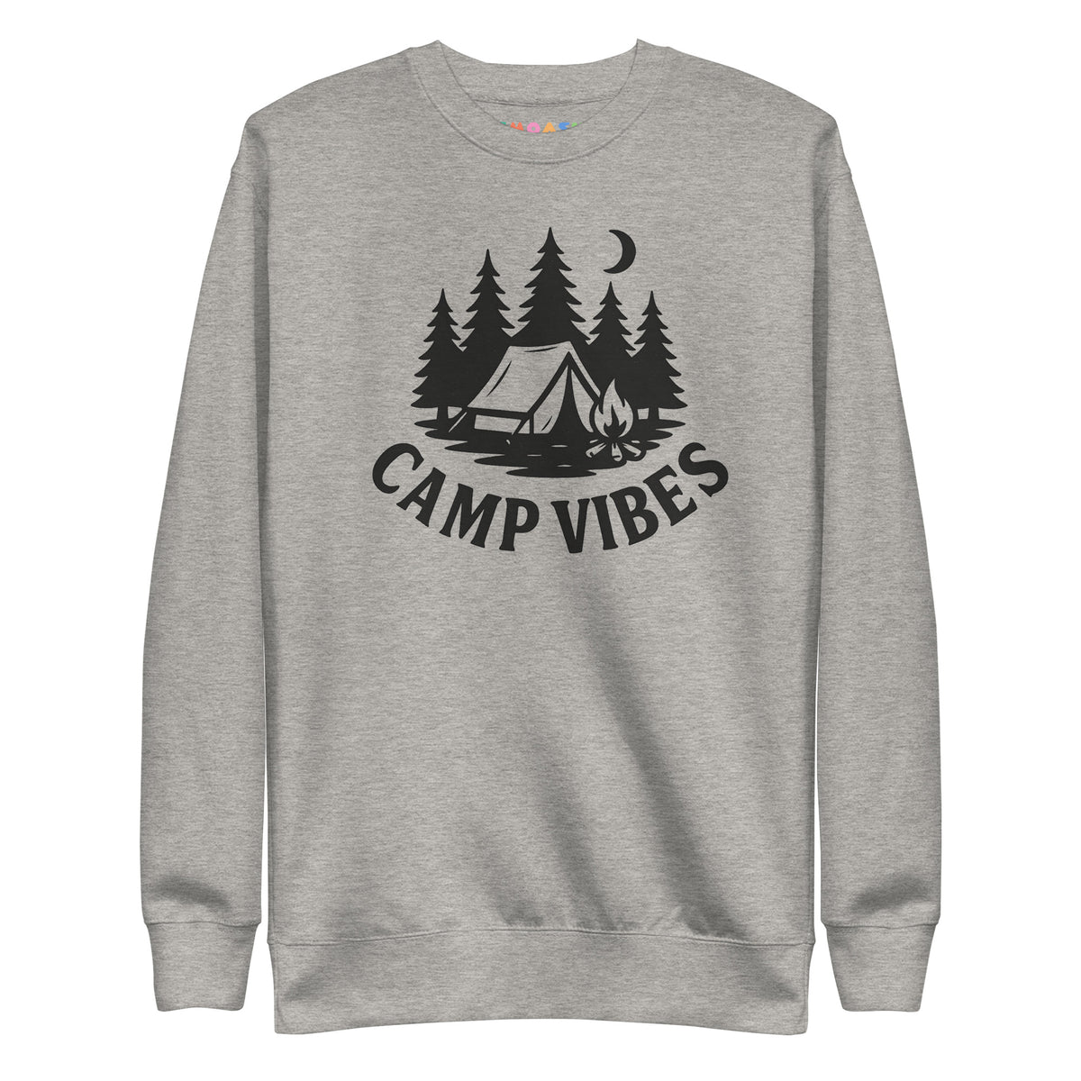 Camp Vibes Sweatshirt  Classic Fit for Outdoor Souls
