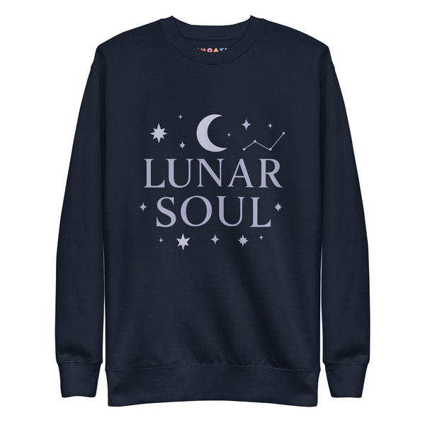 Lunar Soul Celestial Sweatshirt – Glow in Your Own Orbit