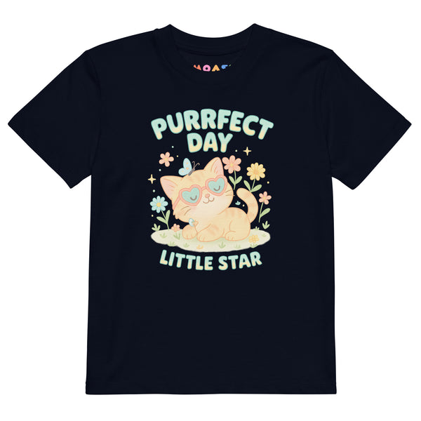 Purrfect Day Organic Cotton Kids -Shirt