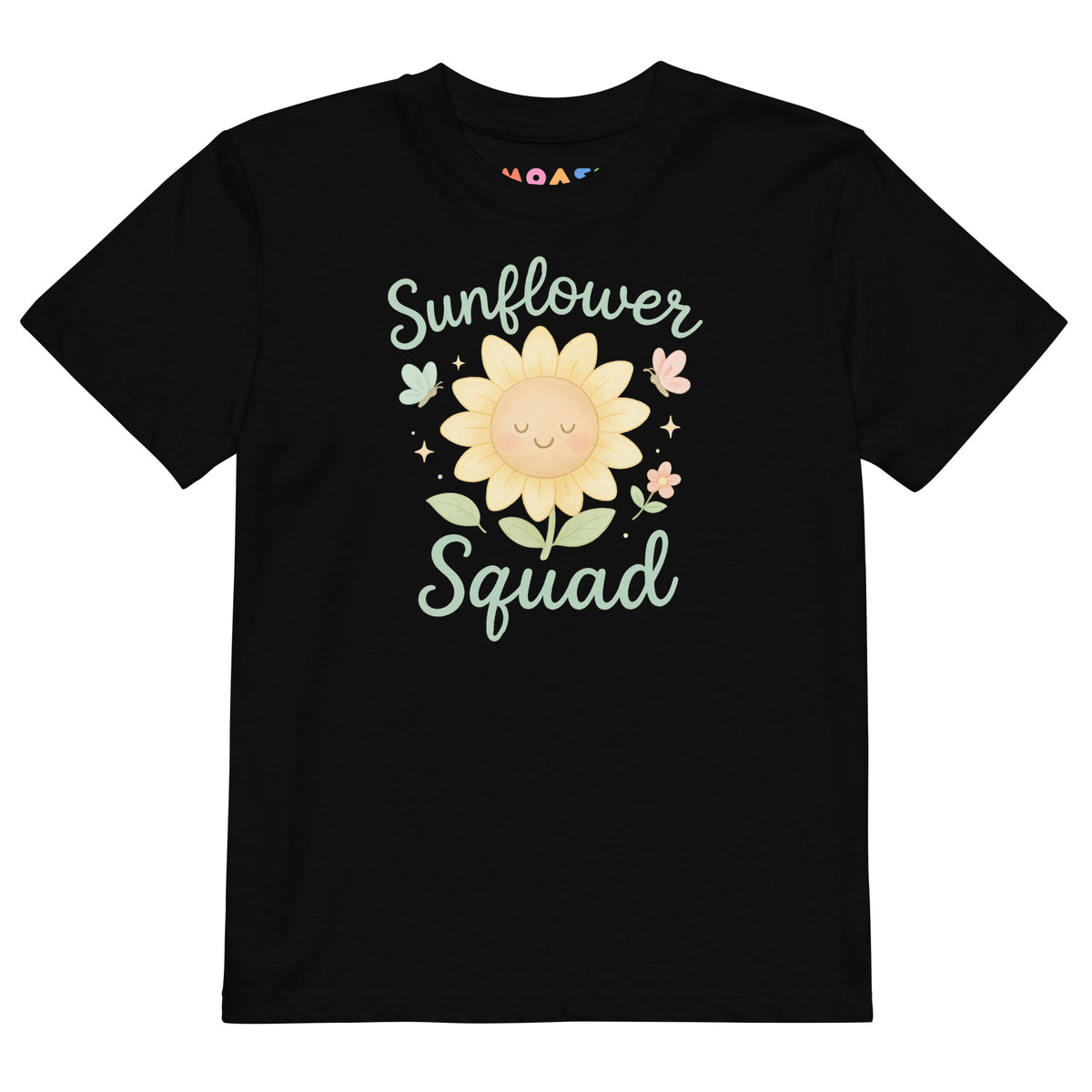 Sunflower Squad Organic Cotton Kids' T-Shirt