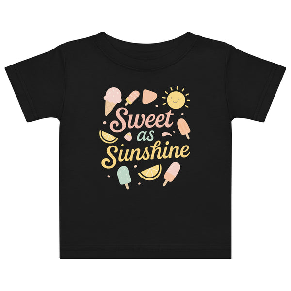 Sweet as Sunshine Baby Jersey T-Shirt ☀️🍋🍦