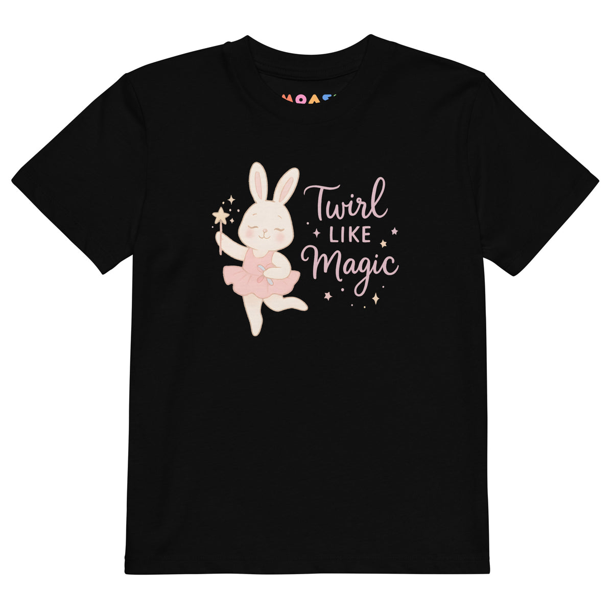 Twirl Like Magic Organic Cotton Girls T-Shirt